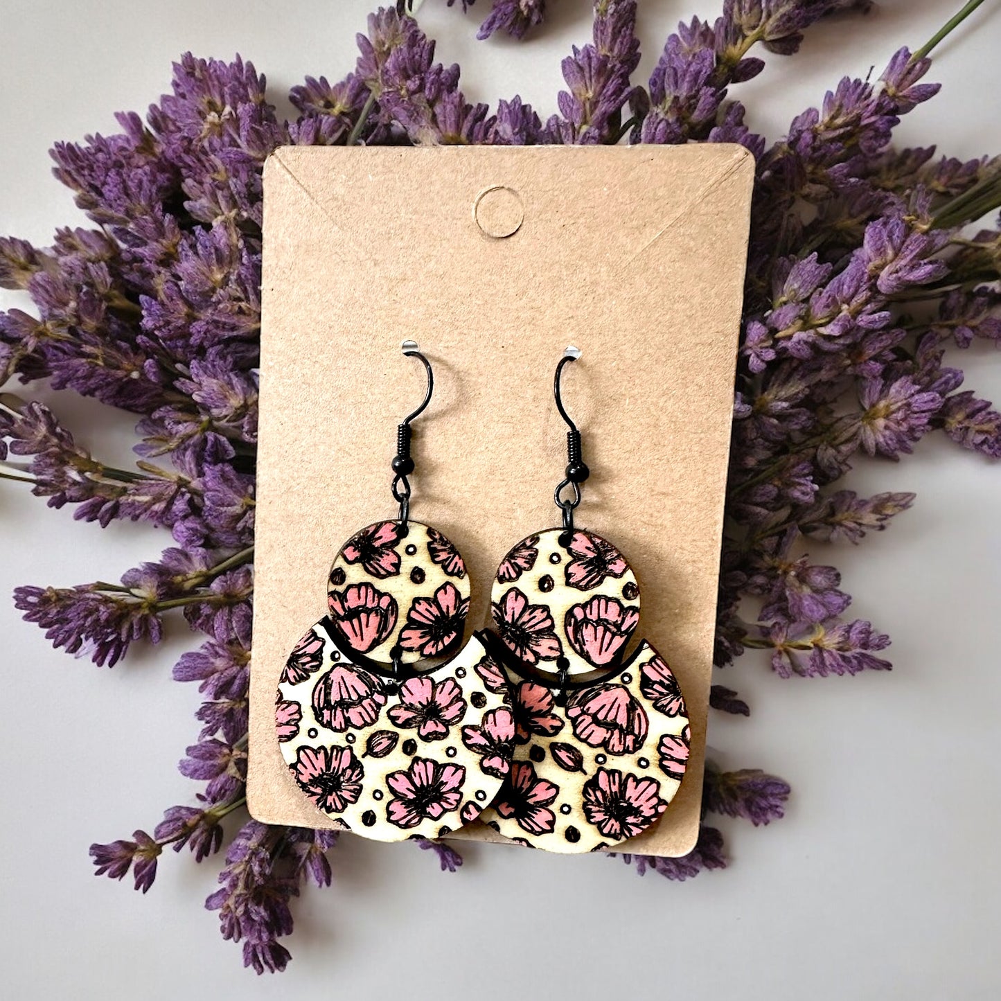 Floral Drop Earrings
