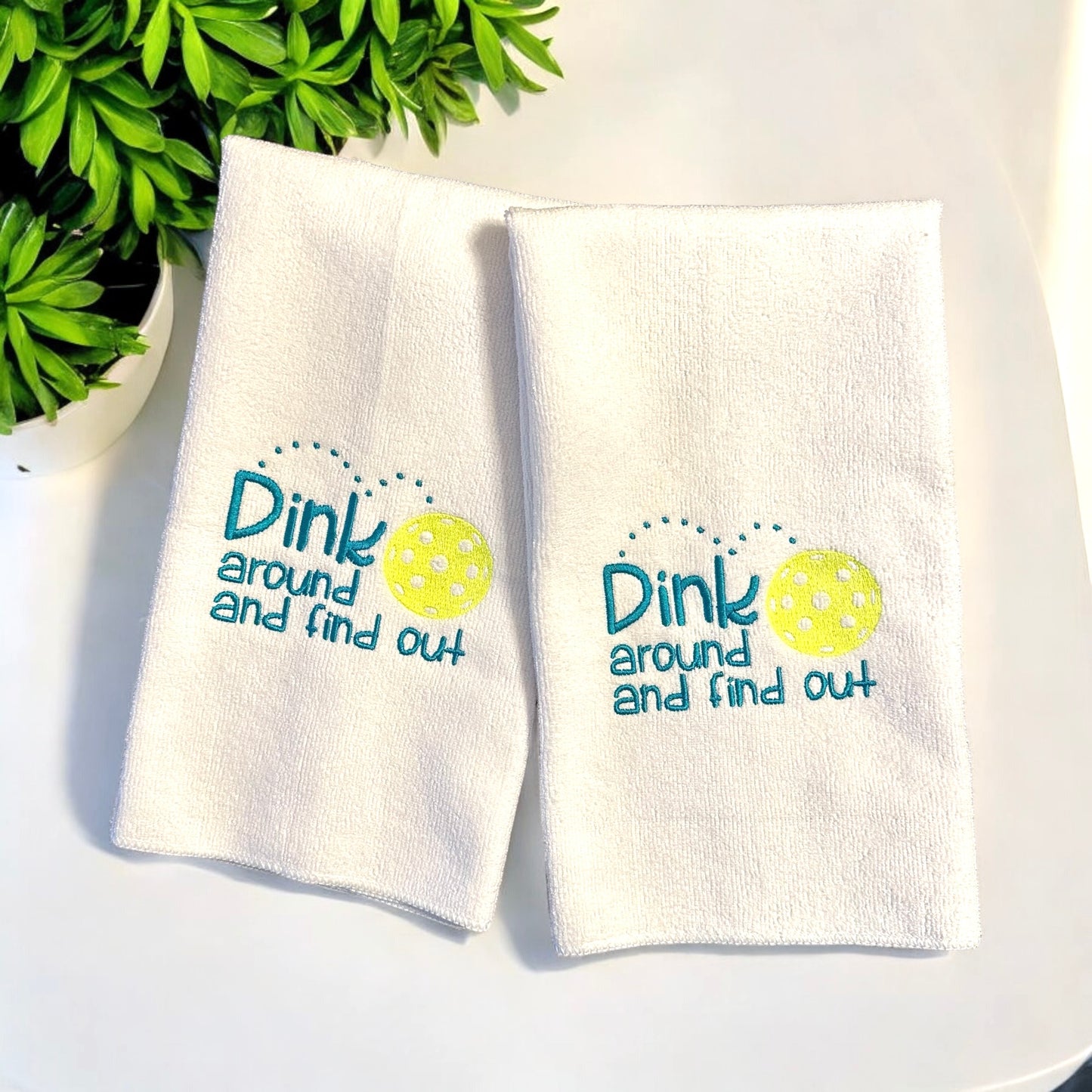 Dink Around Pickleball Towel
