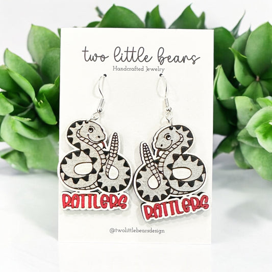Rattler Inspired Earrings