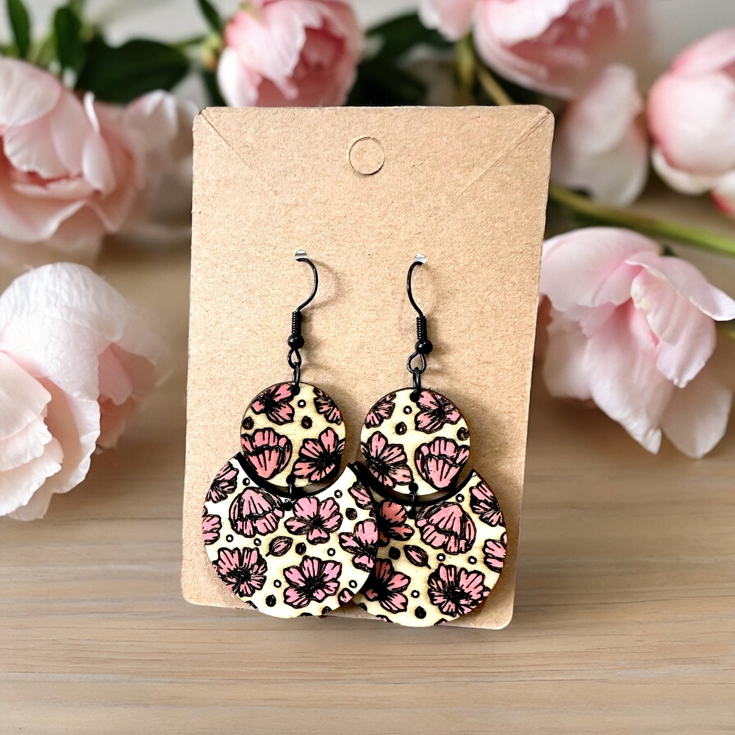 Floral Drop Earrings