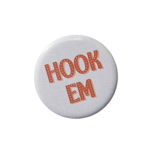 Hook ‘Em Game Day Button