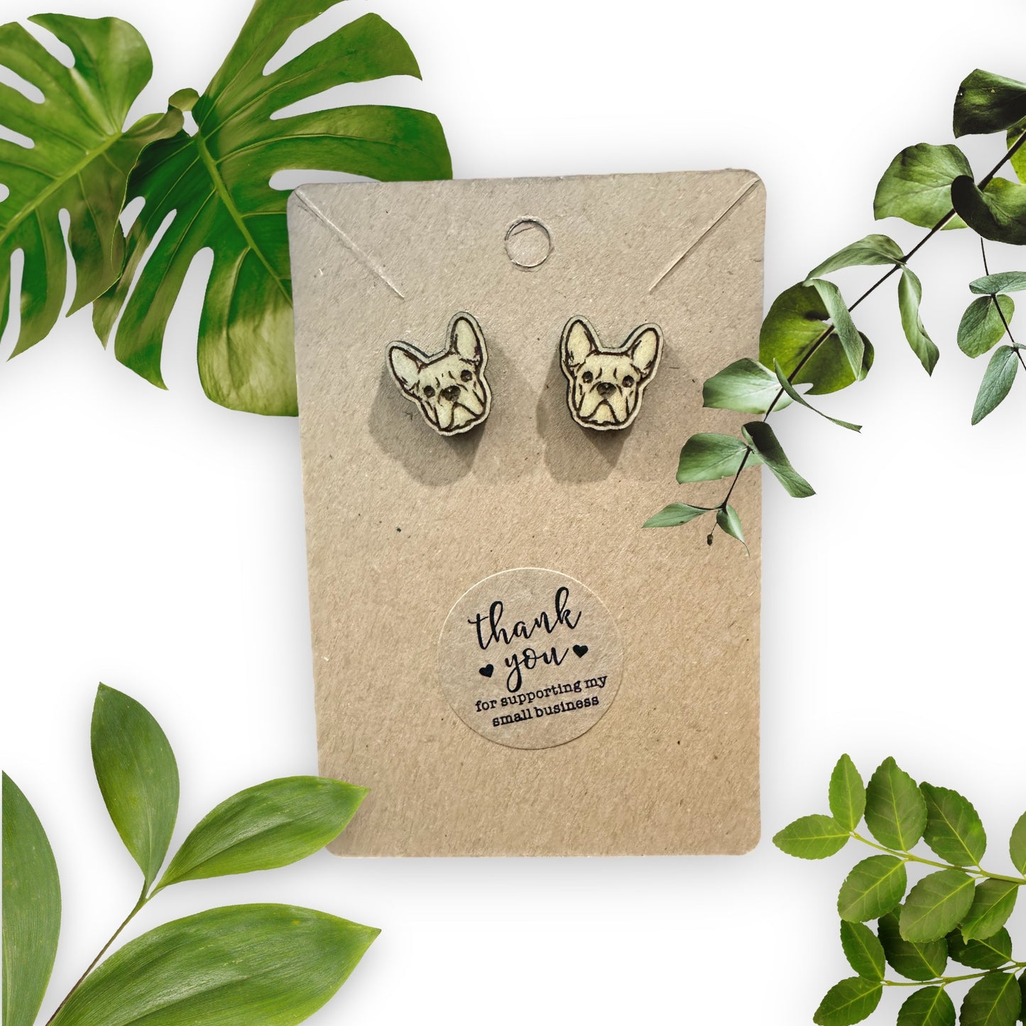 Furry Friend Dog Earrings
