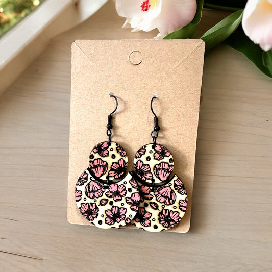 Floral Drop Earrings