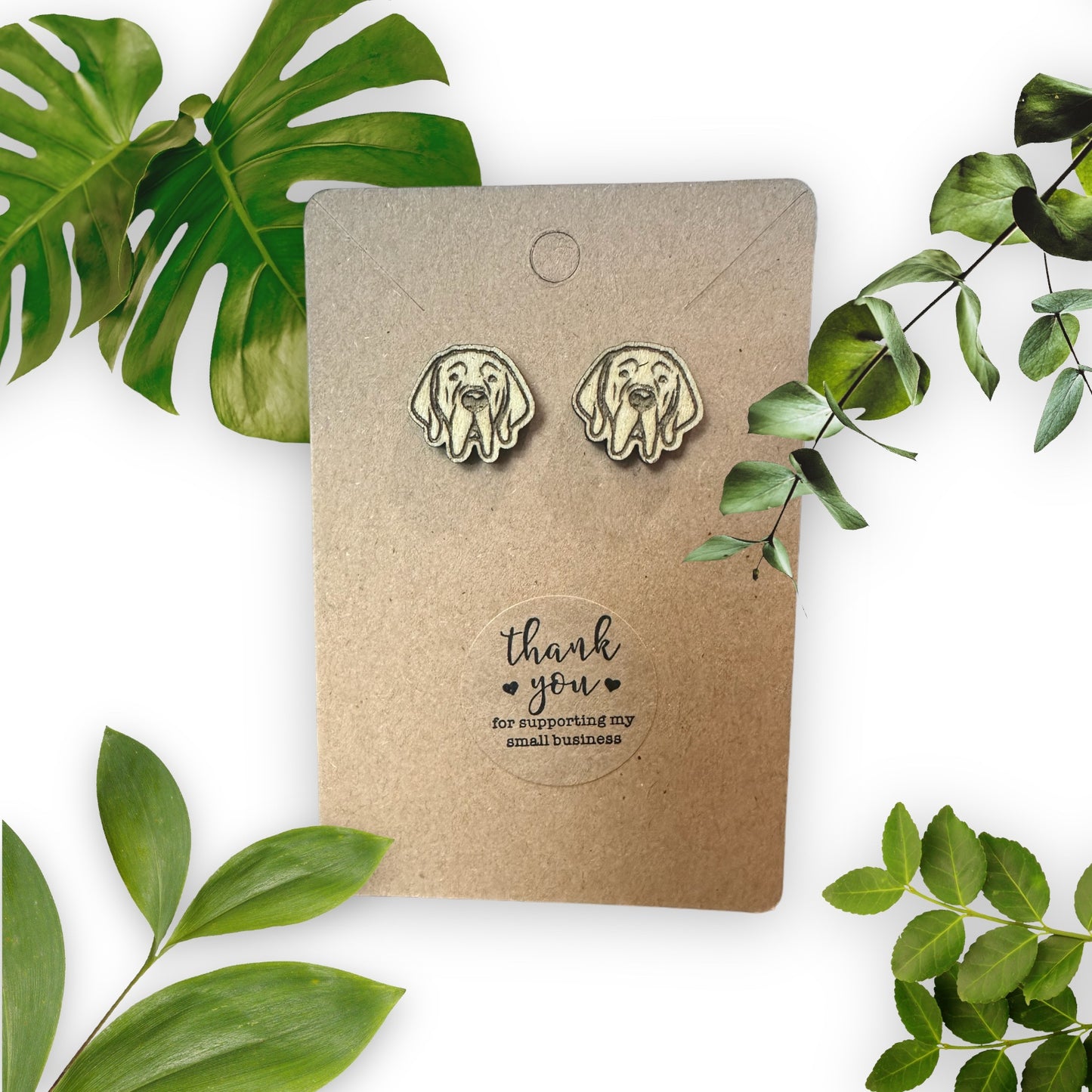 Furry Friend Dog Earrings