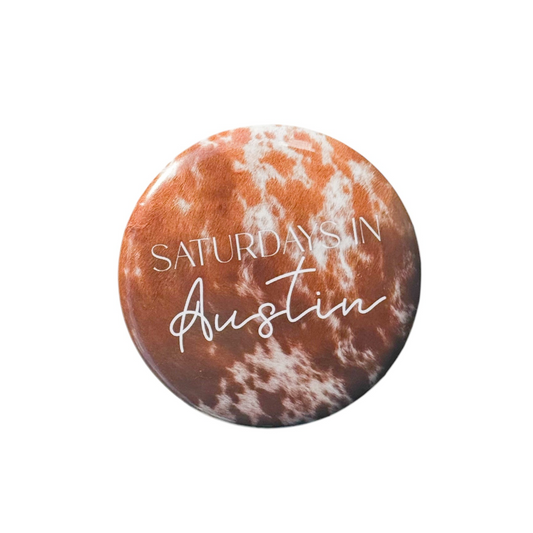 Saturdays in Austin Game Day Button