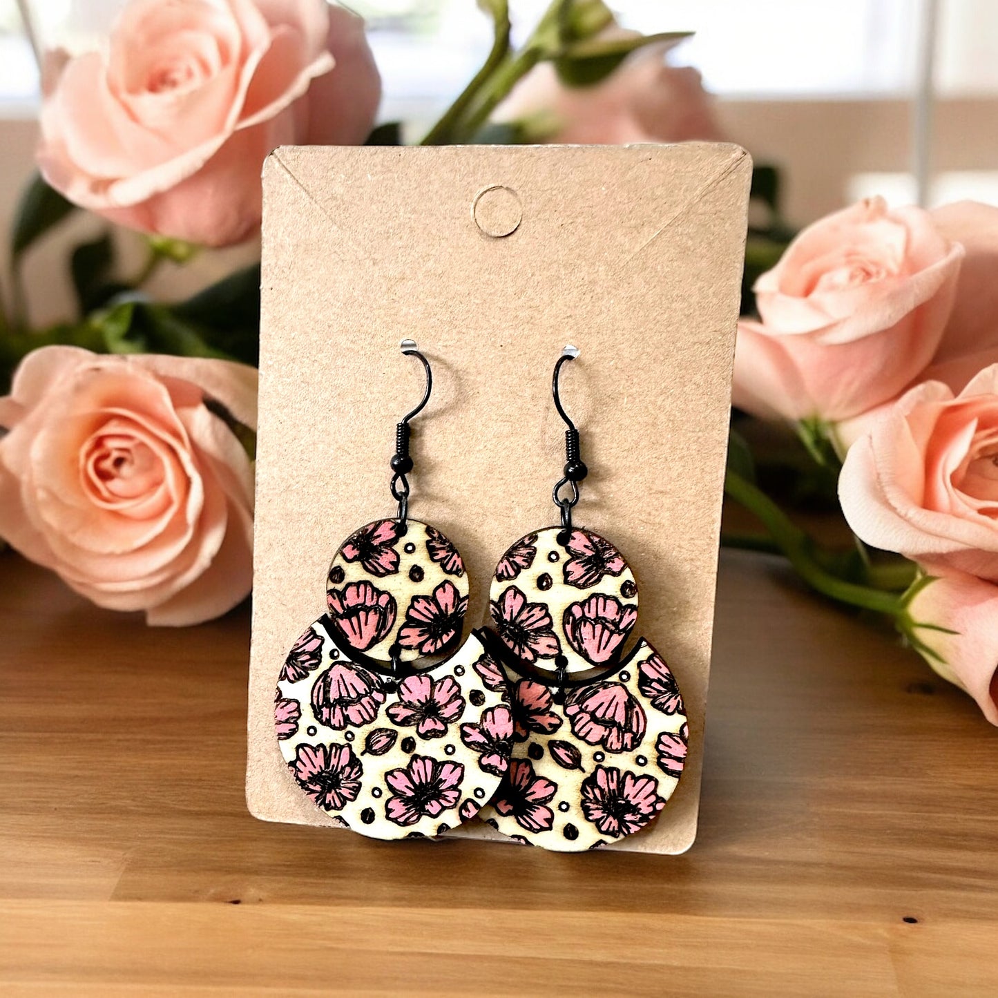 Floral Drop Earrings