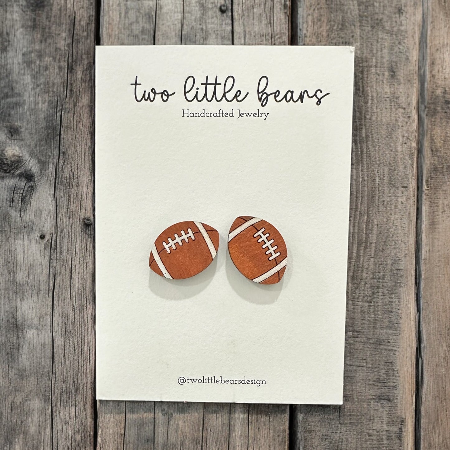 Football Earrings