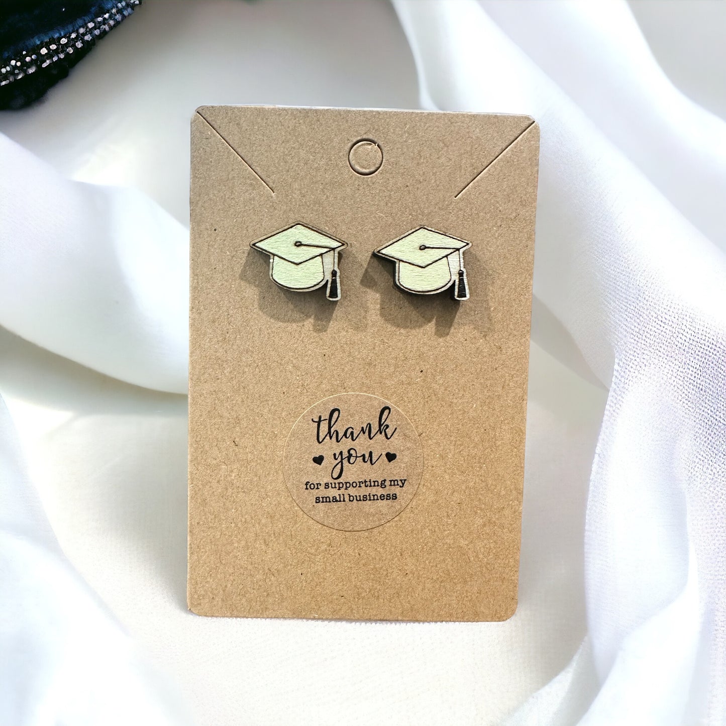 Graduation Hat Earrings