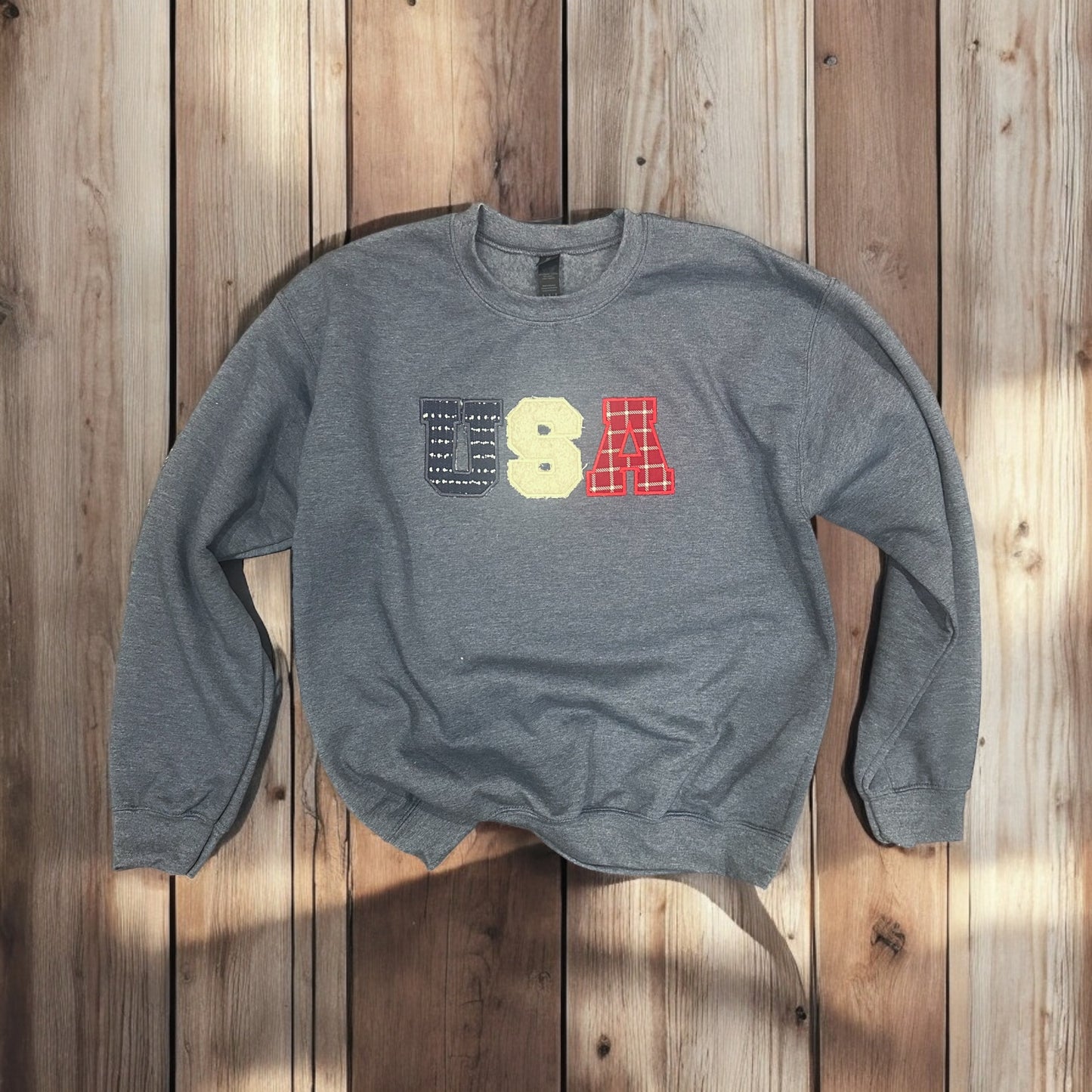 USA Embroidered Sweatshirt