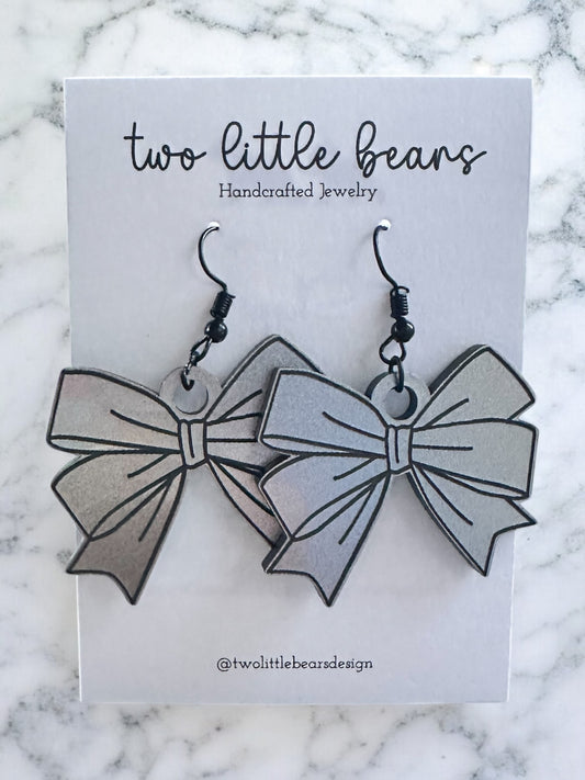 Cheer Bow Earrings