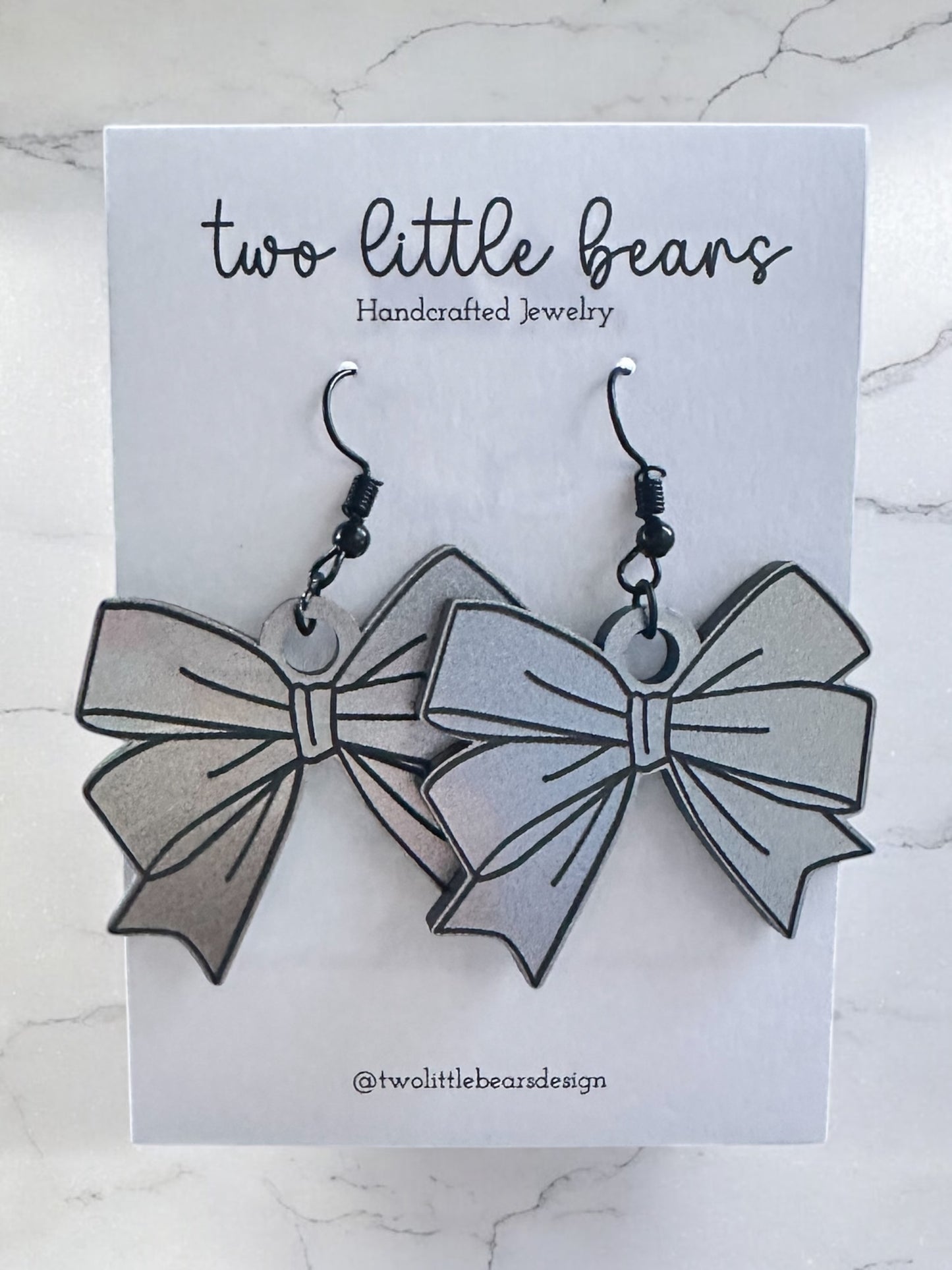 Viper Cheer Acrylic Earrings