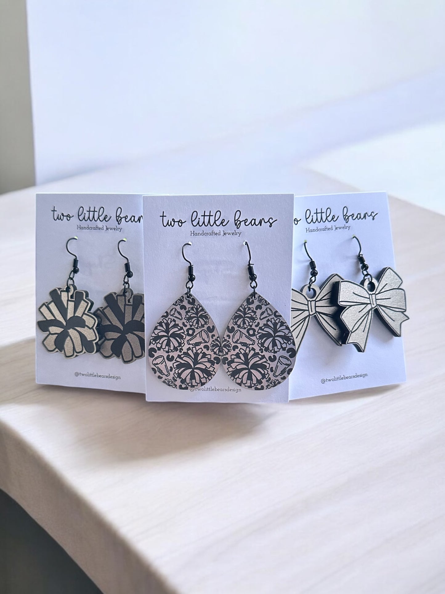 Viper Cheer Acrylic Earrings