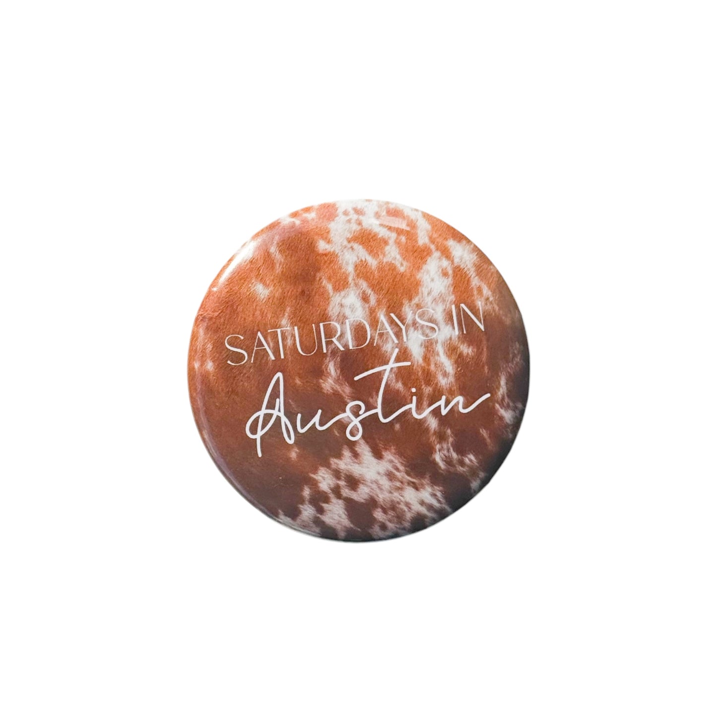 Saturdays in Austin Game Day Button