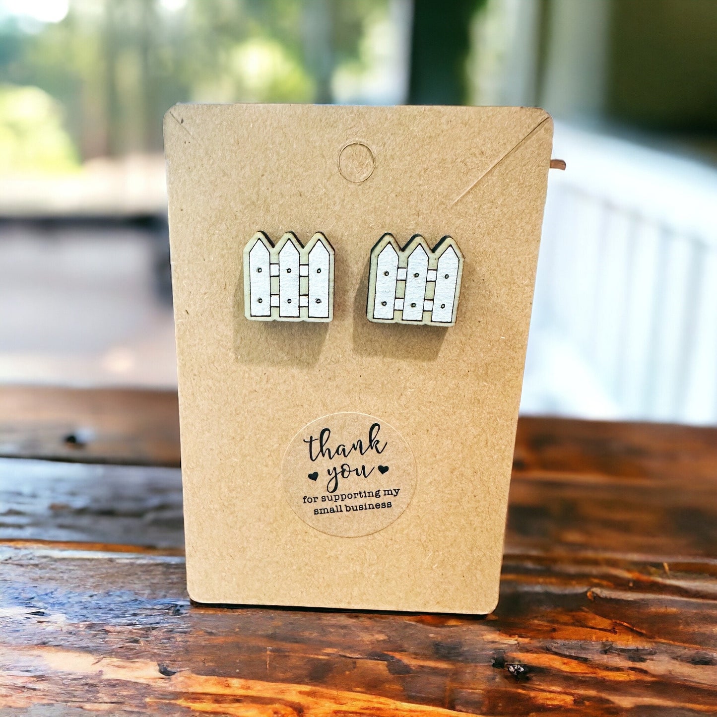 Picket Fence Earrings