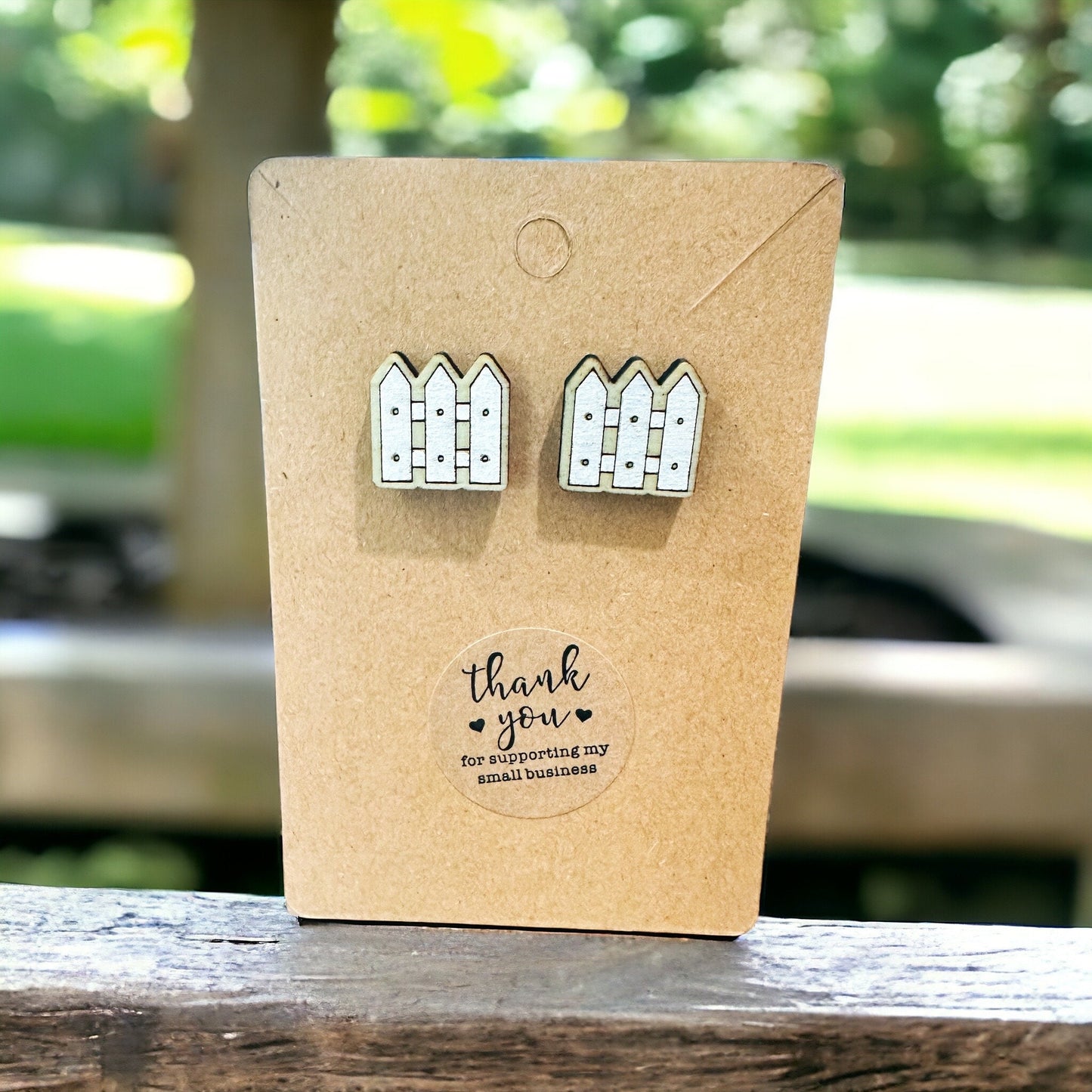 Picket Fence Earrings
