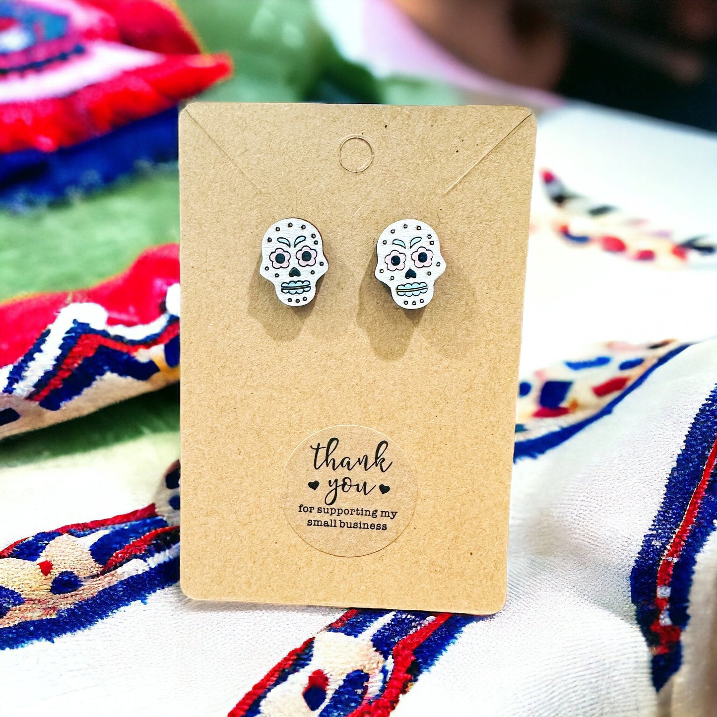 Sugar Skull Earrings