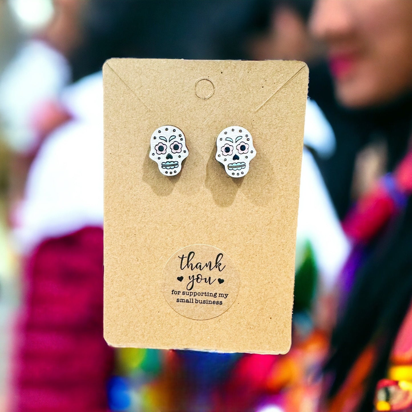 Sugar Skull Earrings