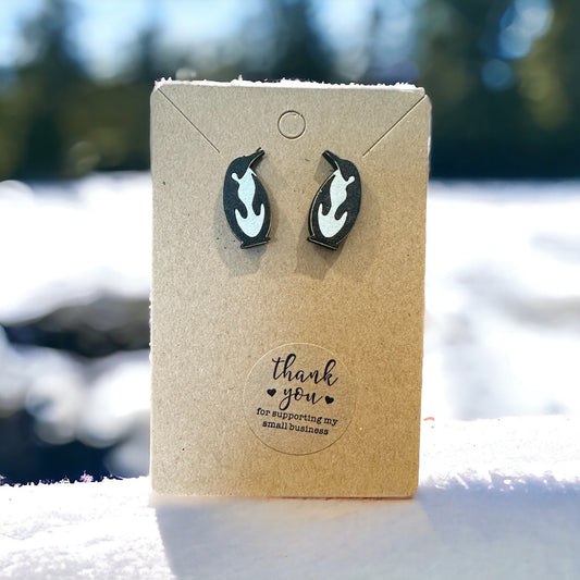 Penguin Earrings