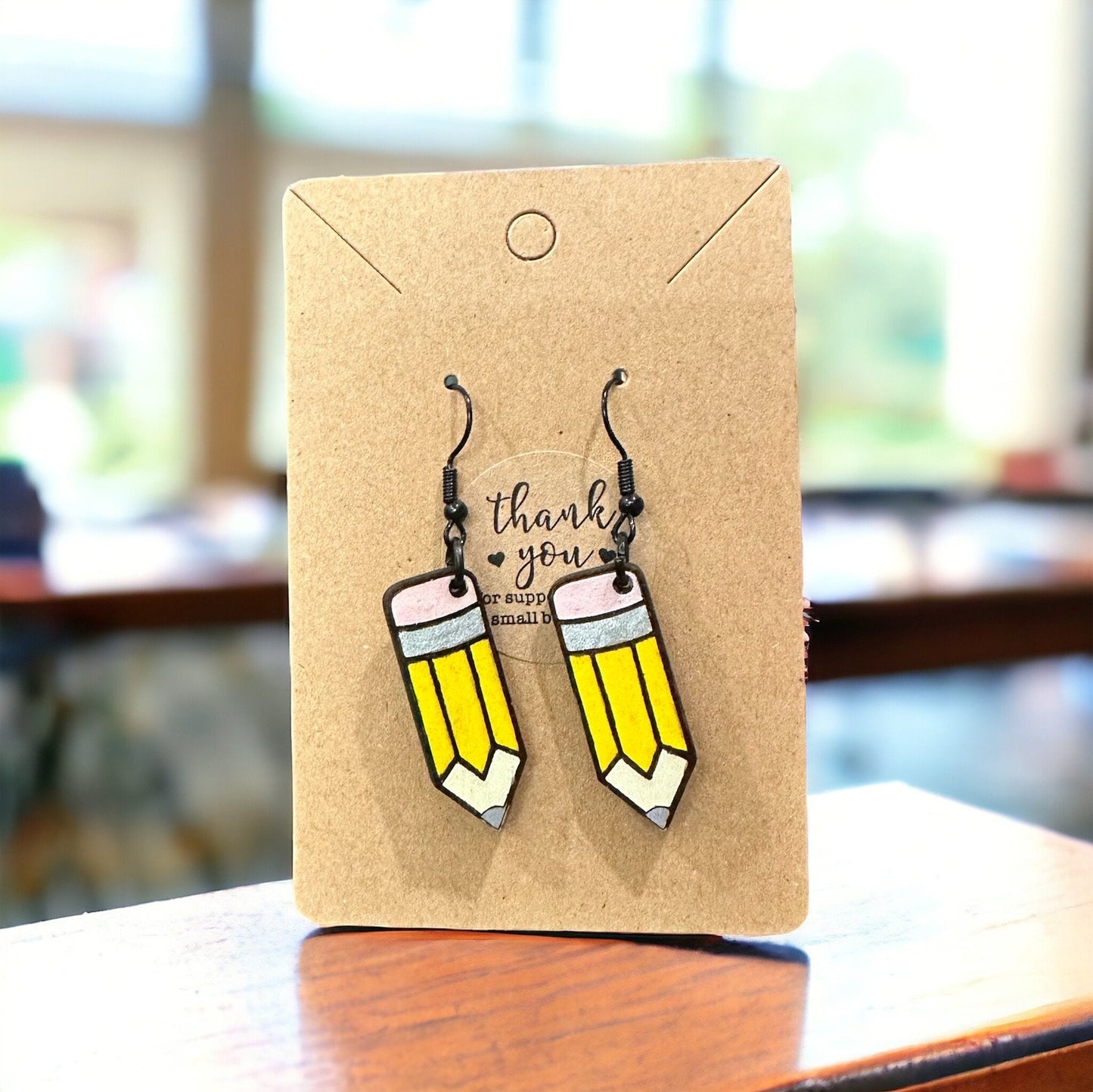 Creative Learner Pencil Earrings
