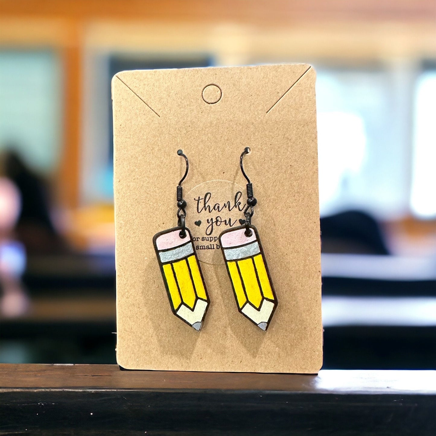 Creative Learner Pencil Earrings