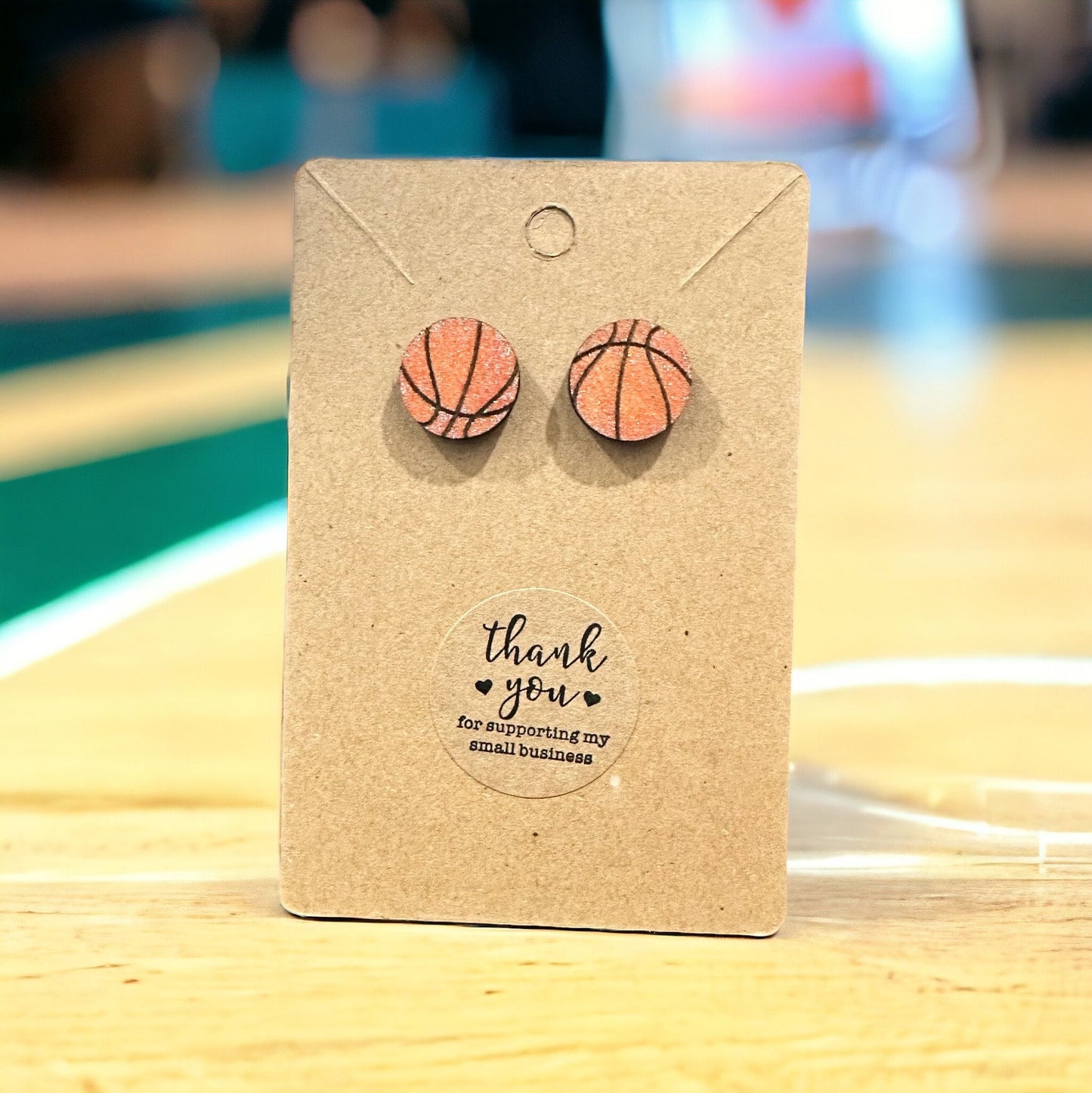 Basketball Earrings