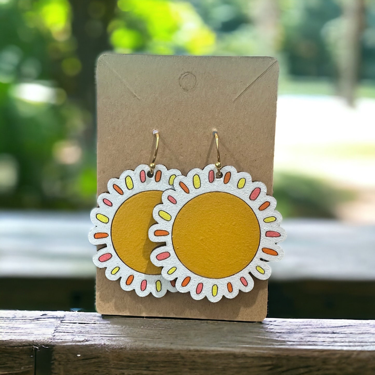 Whimsical Sunburst Earrings | Teacher Gift | Spring | Summer | boho