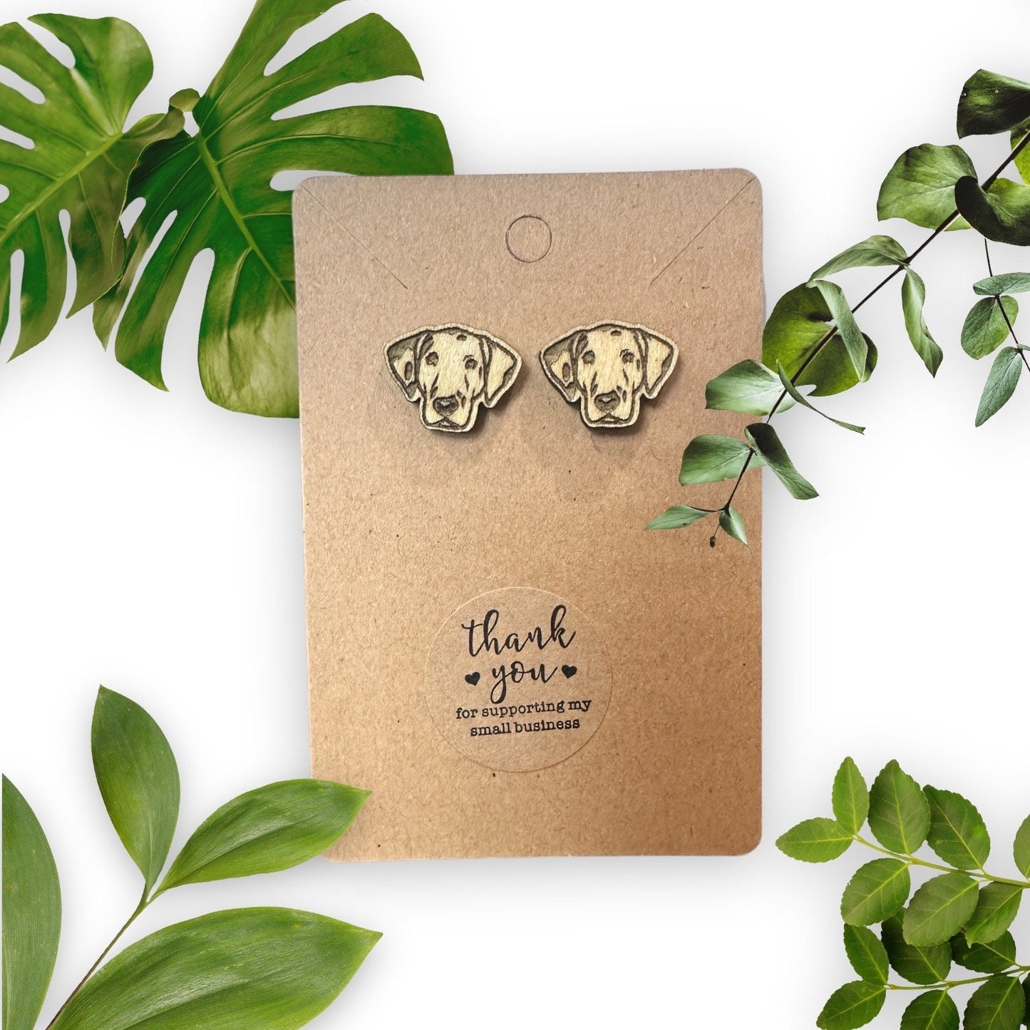 Furry Friend Dog Earrings
