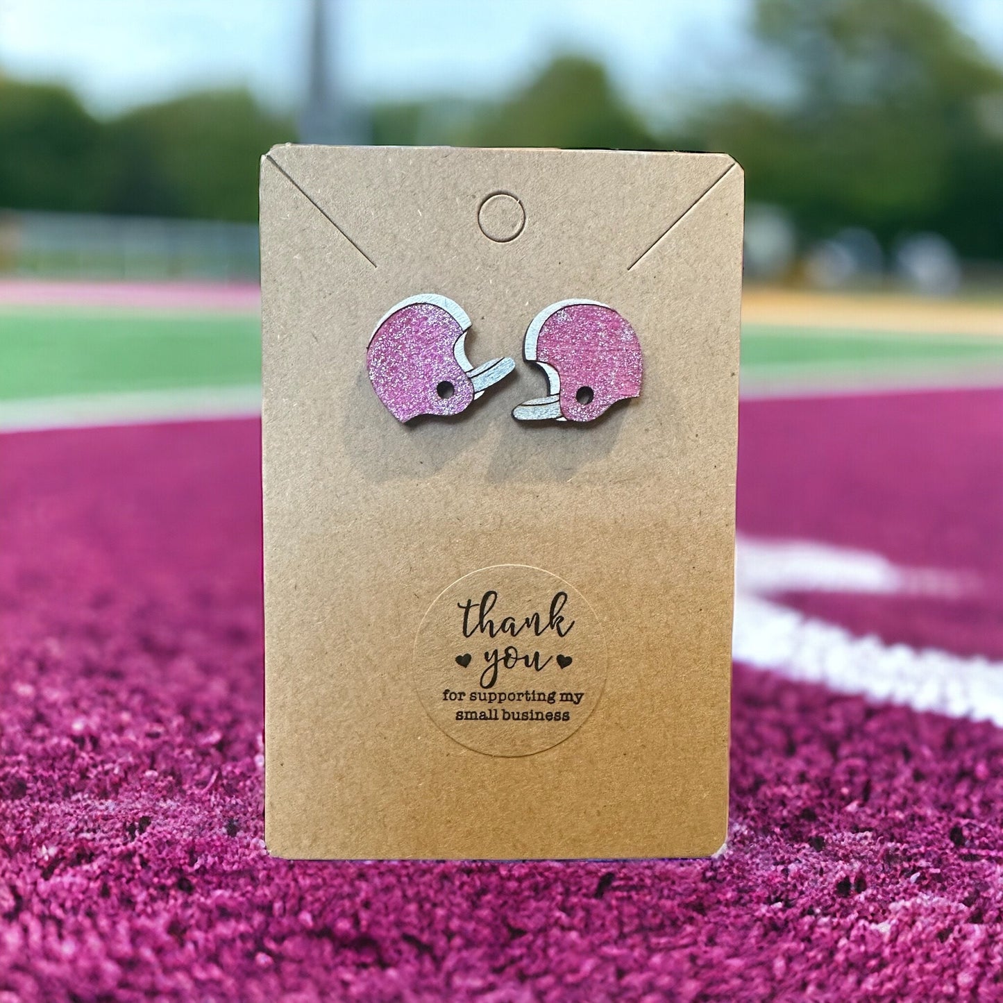 Glitter Girl Sports Earrings