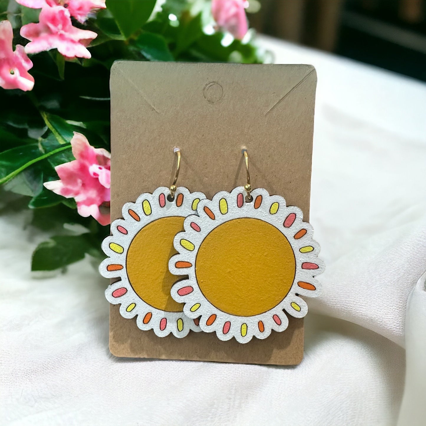 Whimsical Sunburst Earrings | Teacher Gift | Spring | Summer | boho