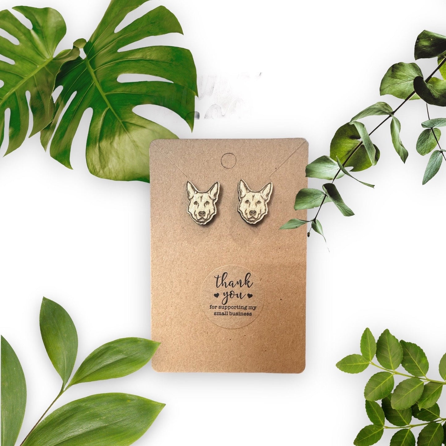 Furry Friend Dog Earrings