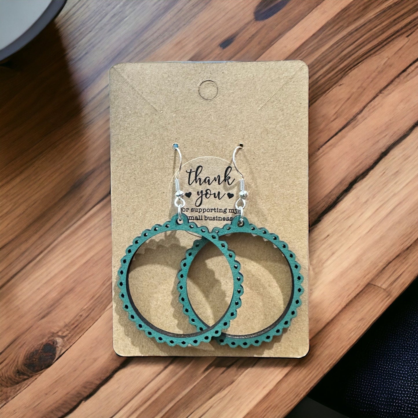 Dainty Eyelet Earrings