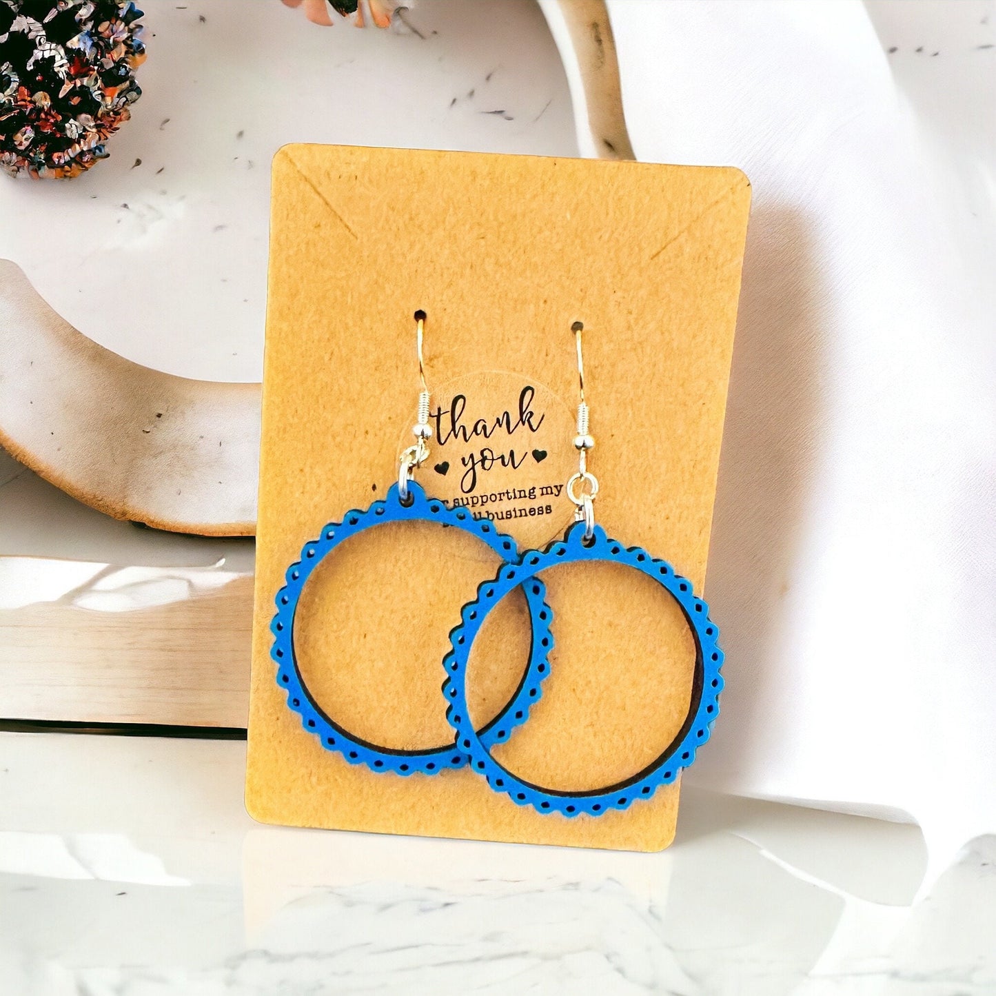 Dainty Eyelet Earrings