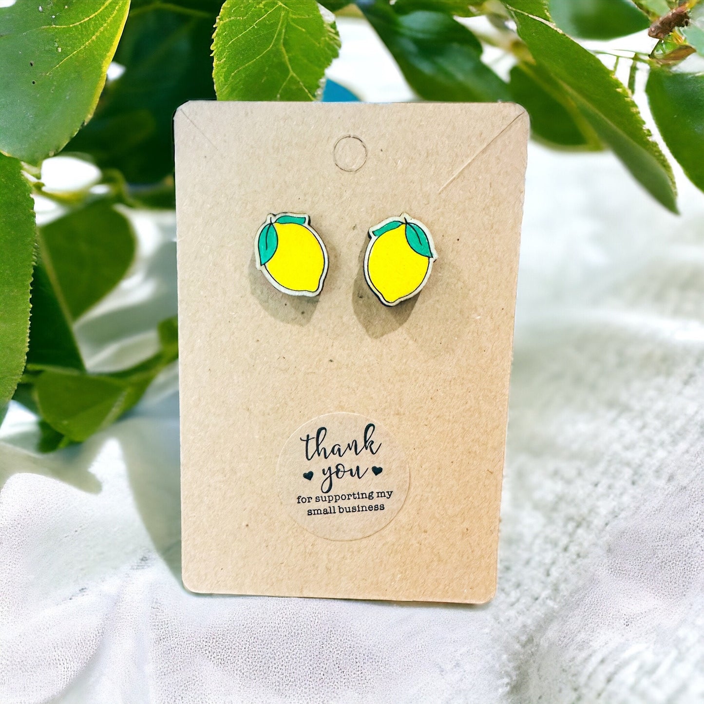 When Life Gives You Lemons Earrings