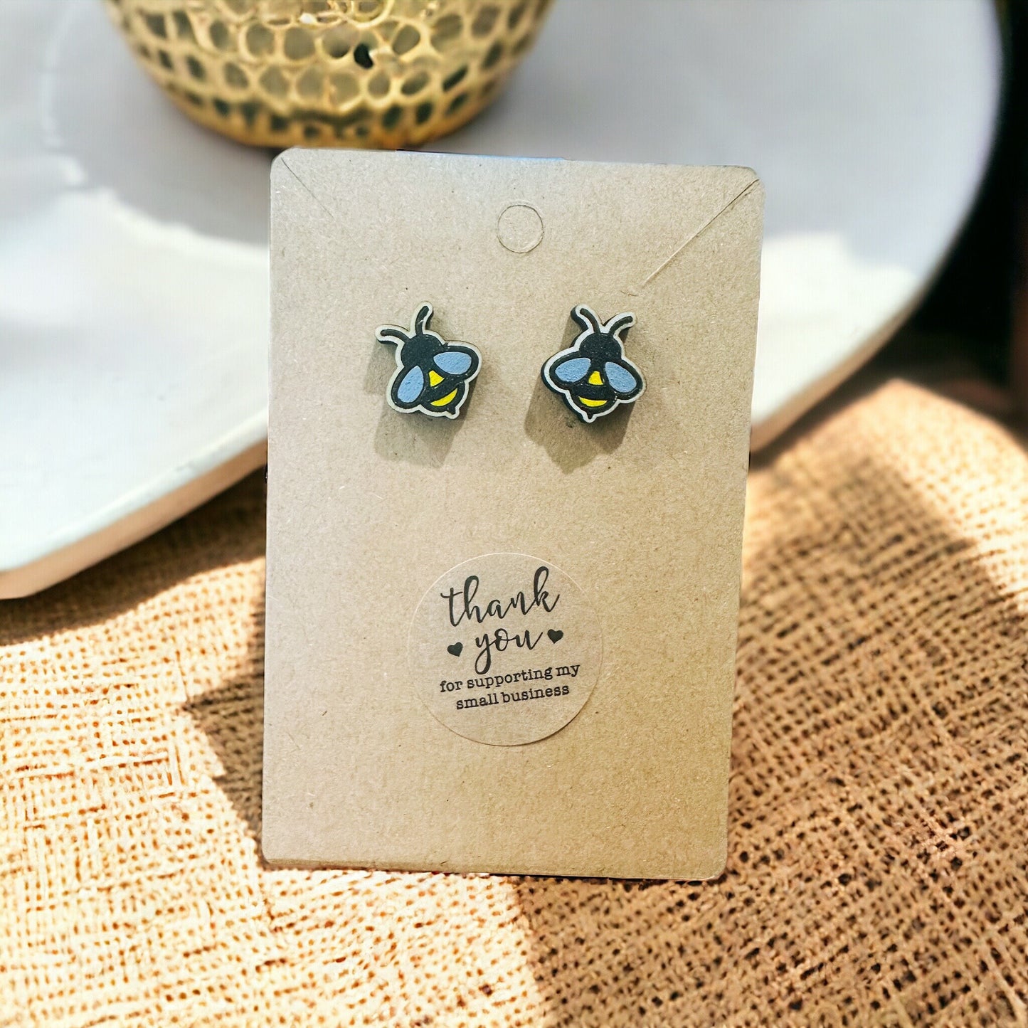 Bumble Bee Buzz Earrings