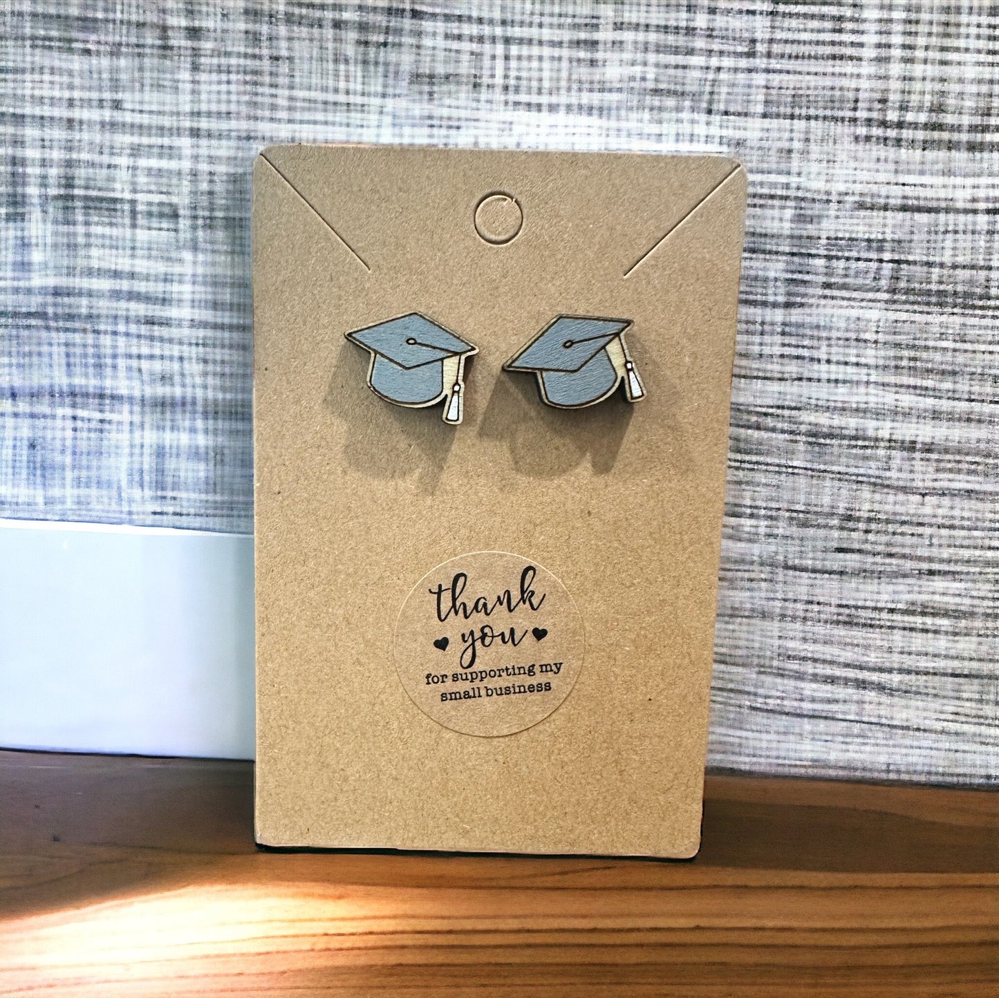 Graduation Hat Earrings