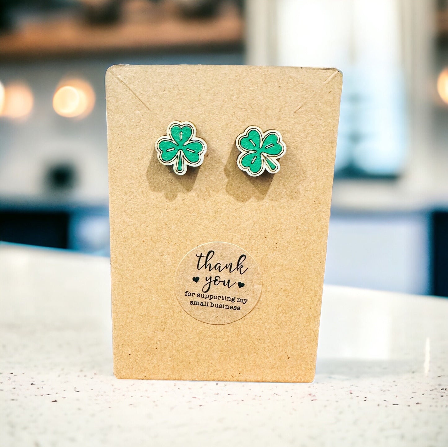 Shamrock Earrings