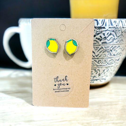 When Life Gives You Lemons Earrings