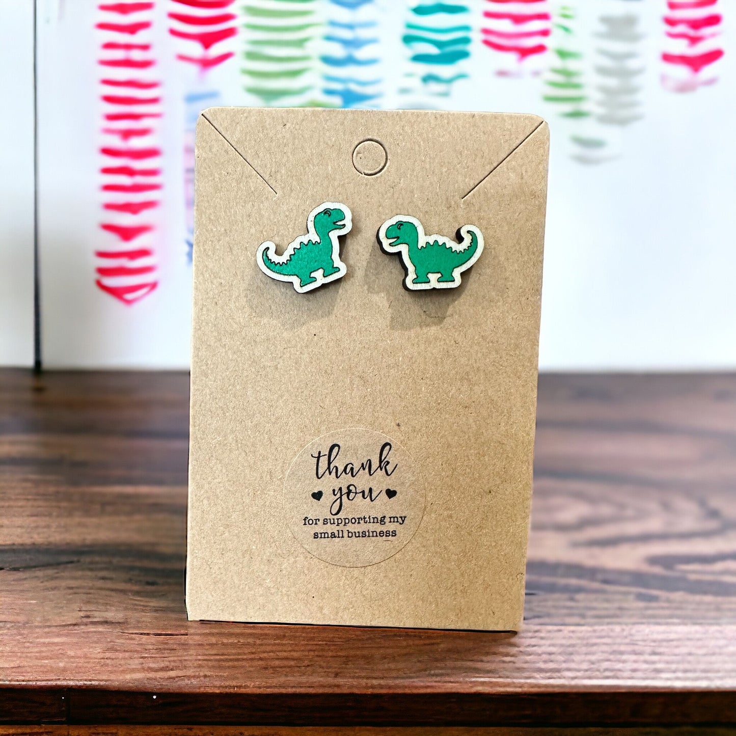Dino Earrings