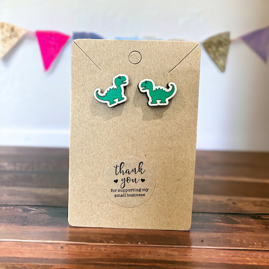 Dino Earrings
