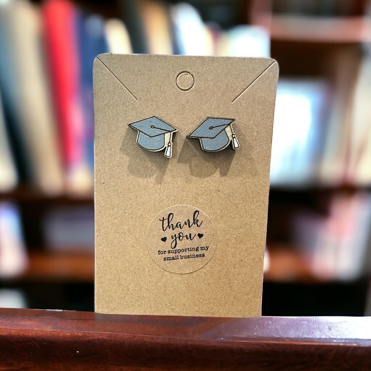 Graduation Hat Earrings