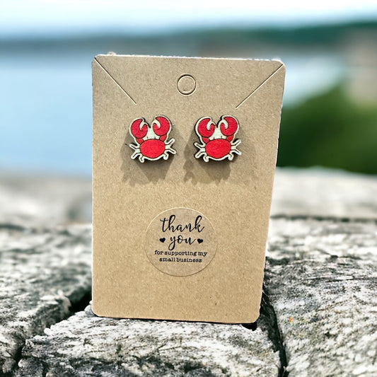 Crab Earrings