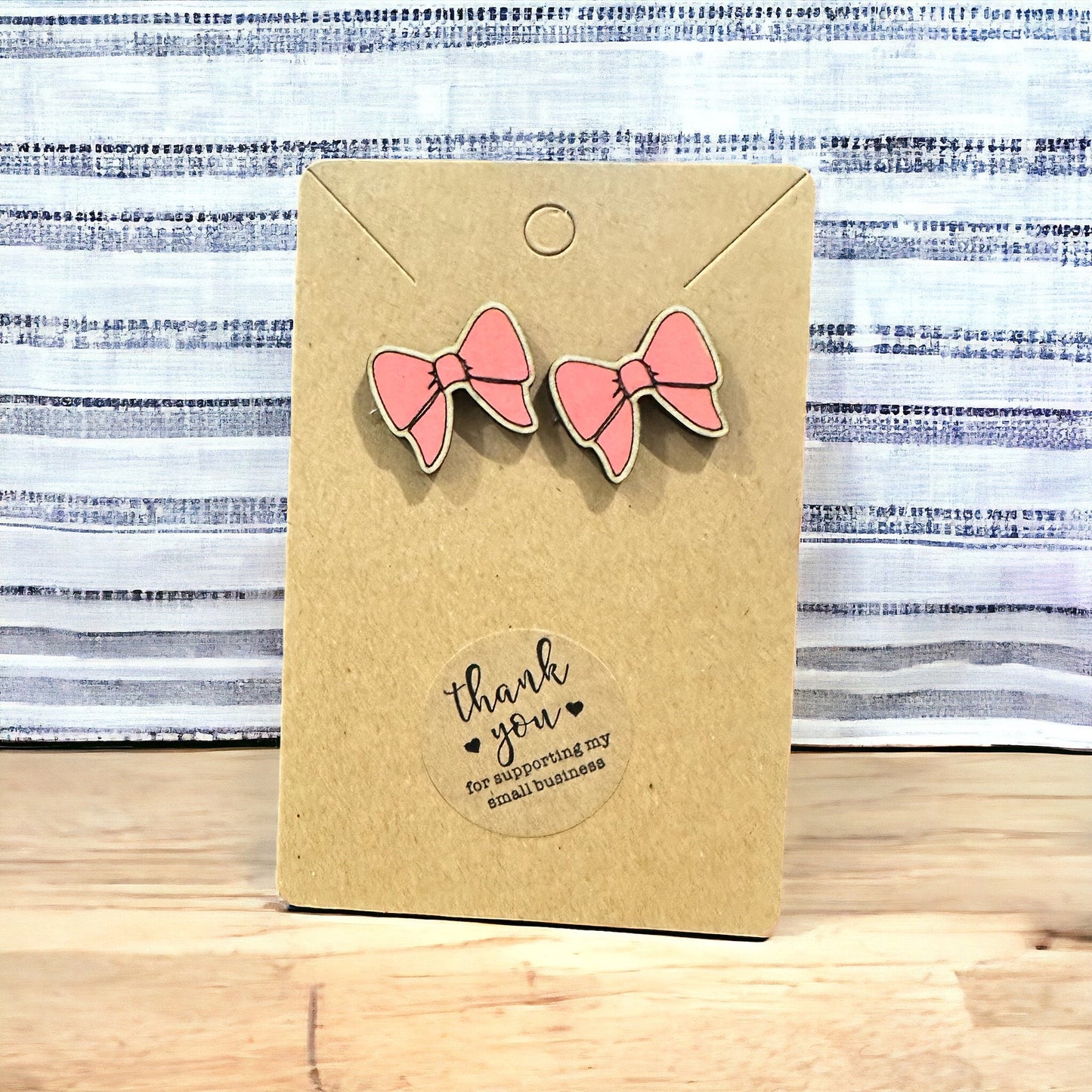 Bow Stud/Post Earrings | Girly | Ballerina