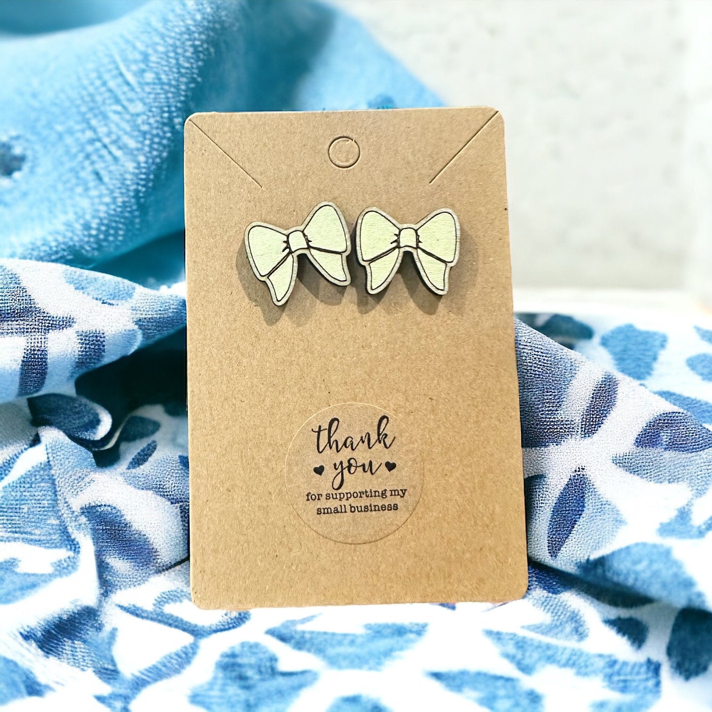 Bow Stud/Post Earrings | Girly | Ballerina