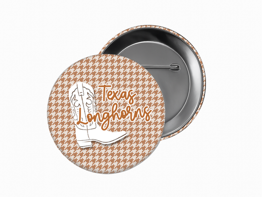 Boots & Bulls Game Day Button