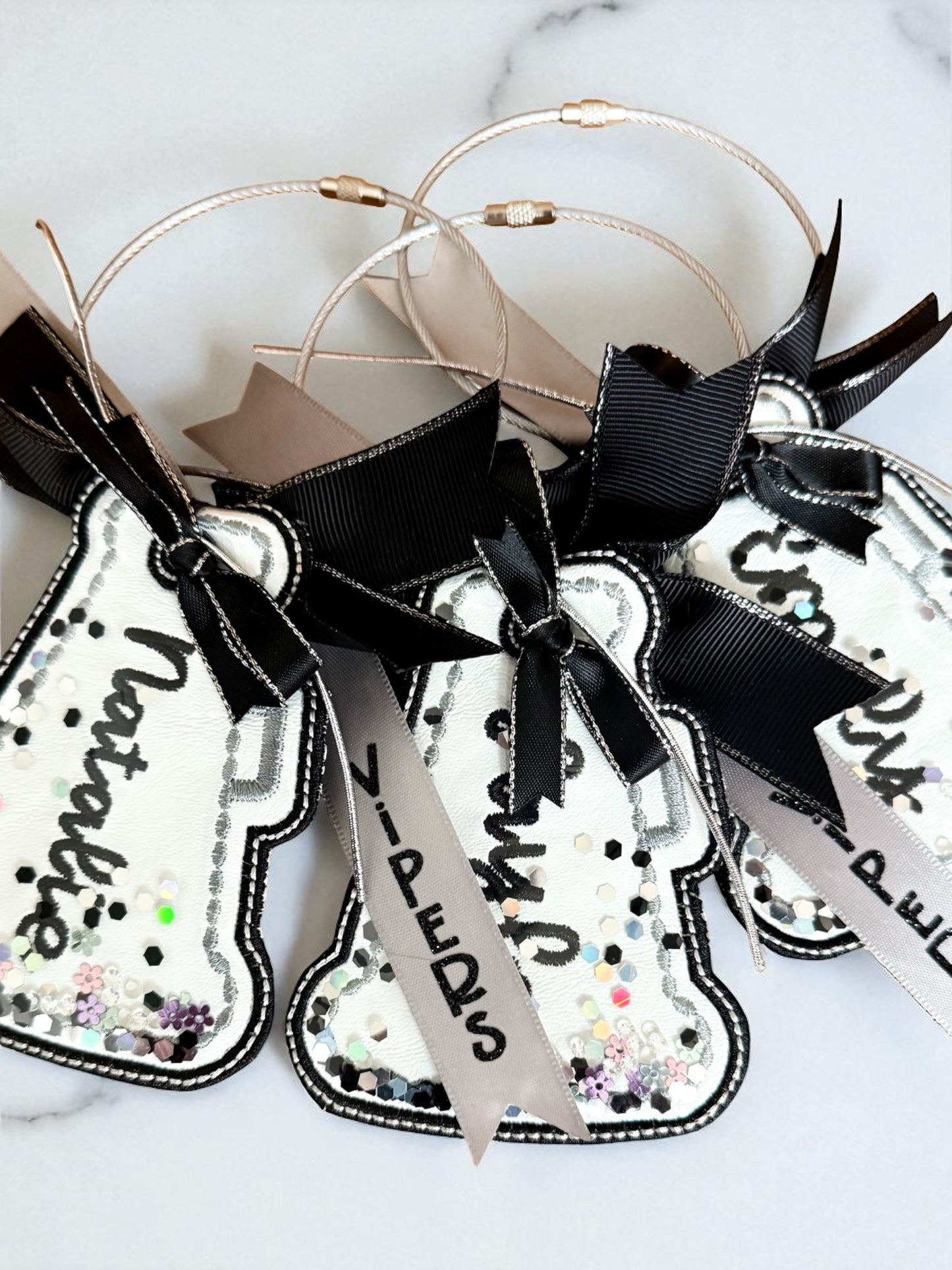 Cheer Shaker Bag Tag