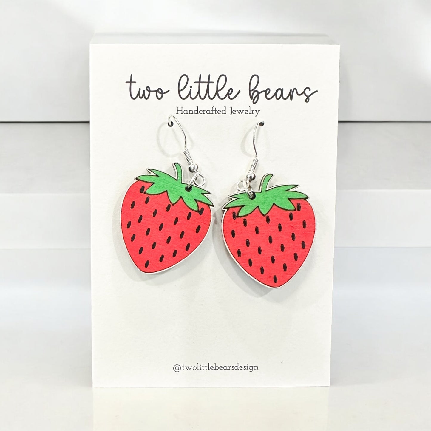 Sweet Strawberry Earrings