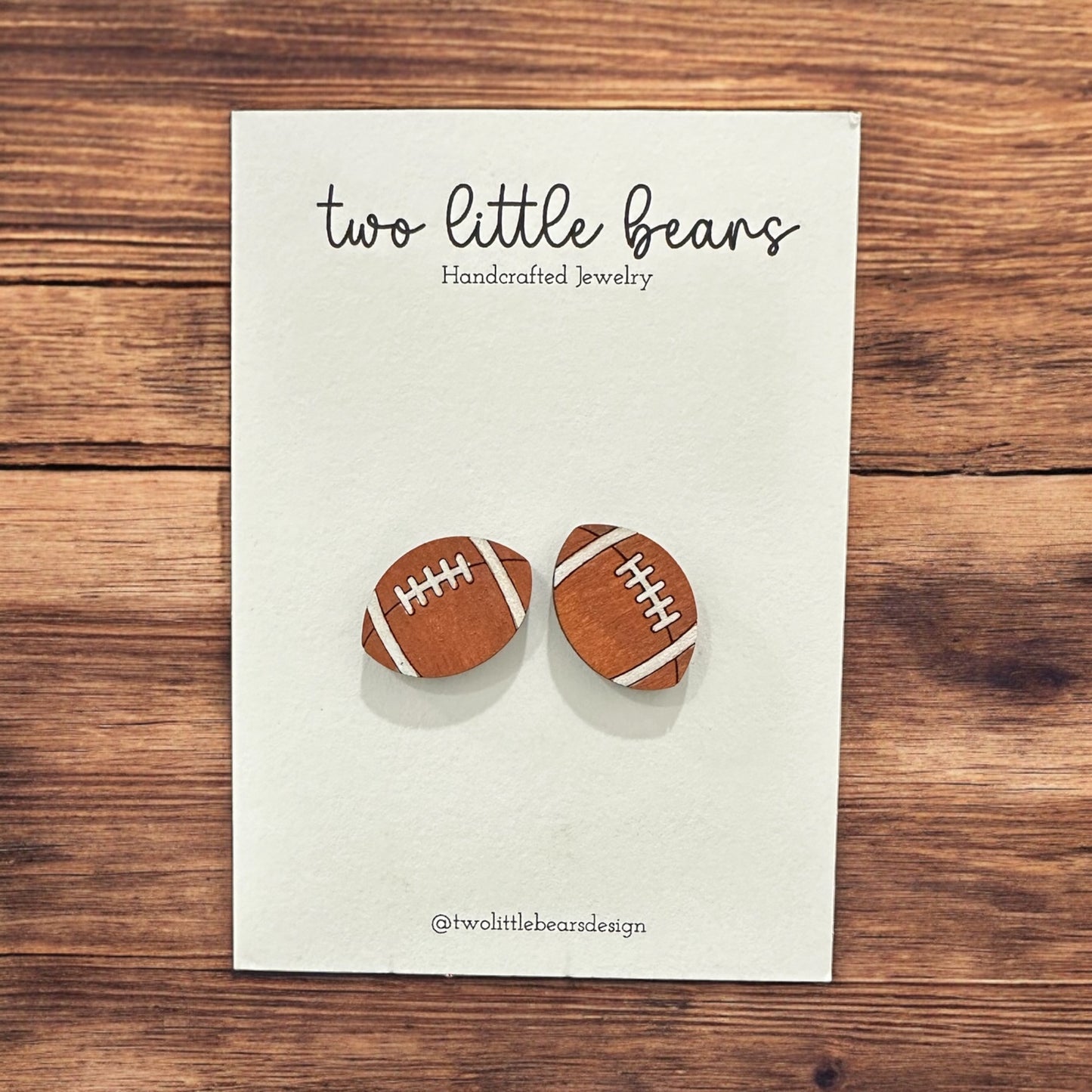 Football Earrings