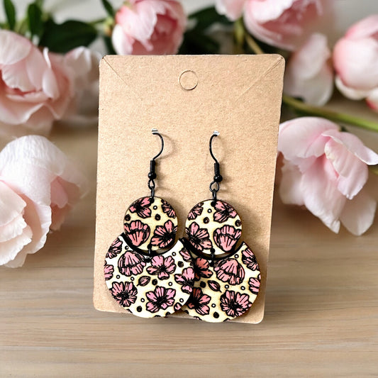 Floral Drop Earrings