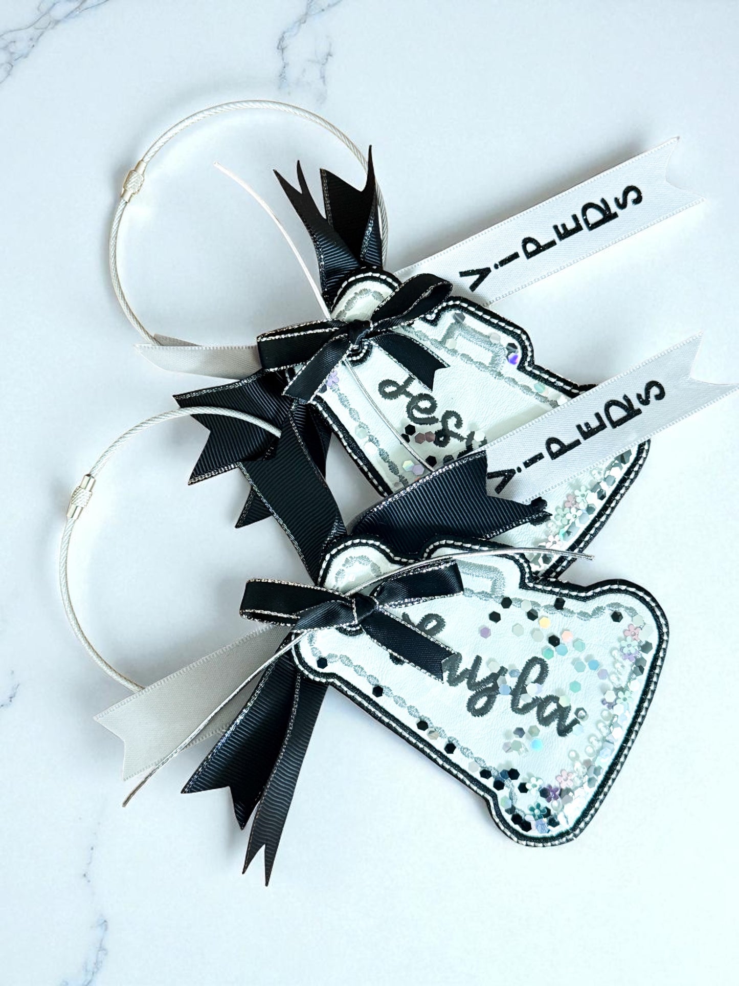 Cheer Shaker Bag Tag