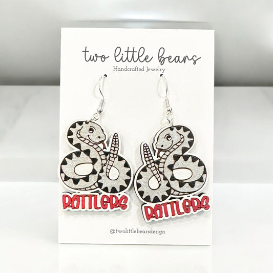 Rattler Inspired Earrings